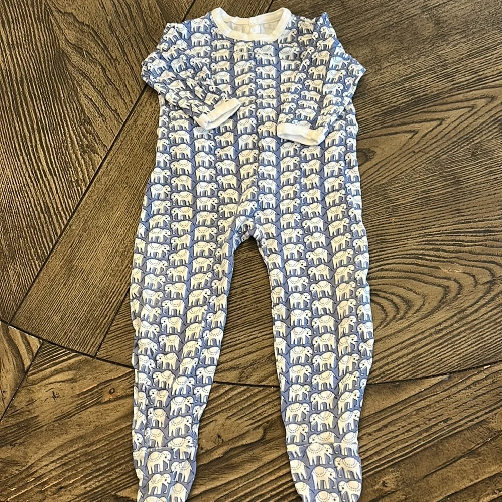 Roberta Roller Rabbit onesie pajamas. Size 6 to 9 months